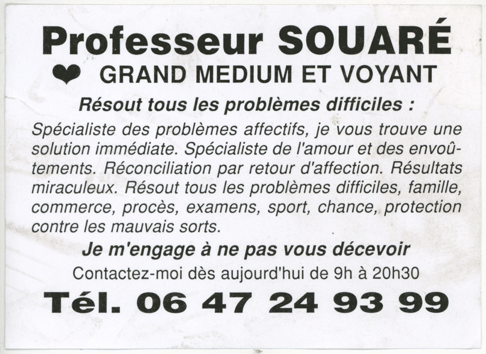Professeur SOUARÉ, Marseille