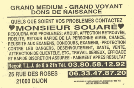 Monsieur SOUARÈ, Dijon