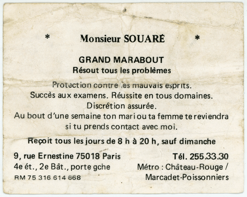 Cliquez pour voir la fiche détaillée de SOUARÉ