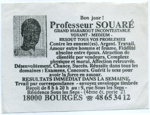Professeur SOUARÉ, Bourges