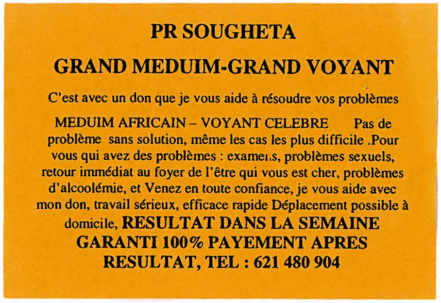 Professeur SOUGHETA, Luxembourg