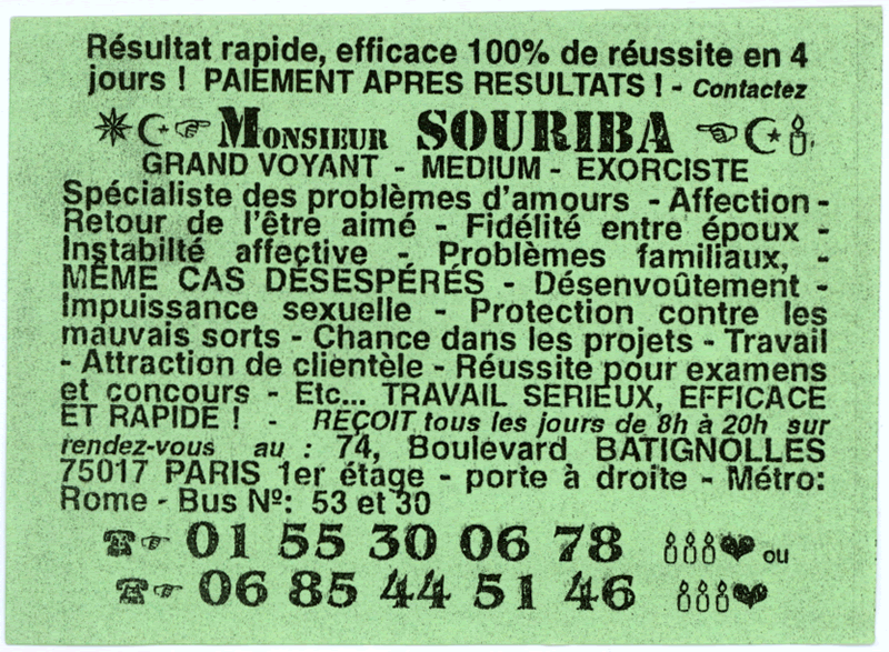 Cliquez pour voir la fiche dtaille de SOURIBA