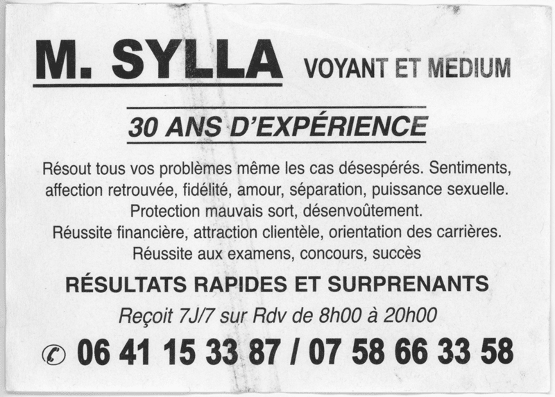 Monsieur SYLLA, Grenoble