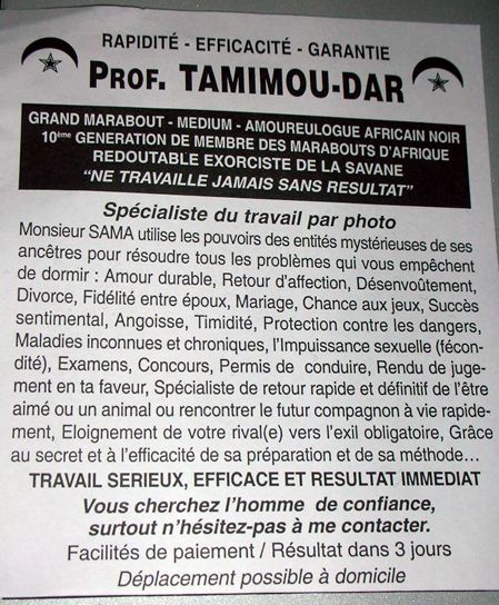Professeur TAMIMOU-DAR, Marseille