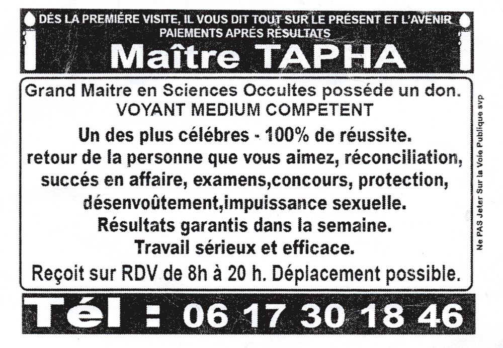 Matre TAPHA, (indtermin)