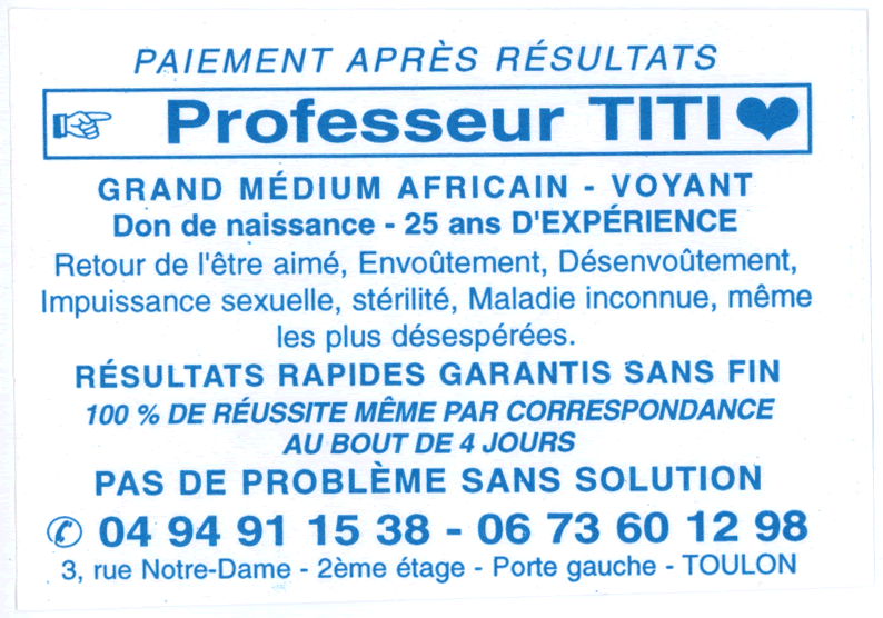 Cliquez pour voir la fiche dtaille de TITI