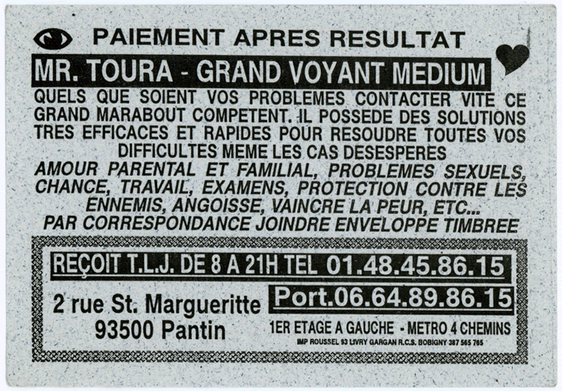 Monsieur TOURA, Seine St Denis