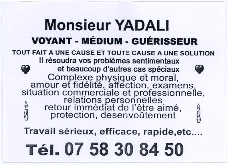 Cliquez pour voir la fiche dtaille de YADALI