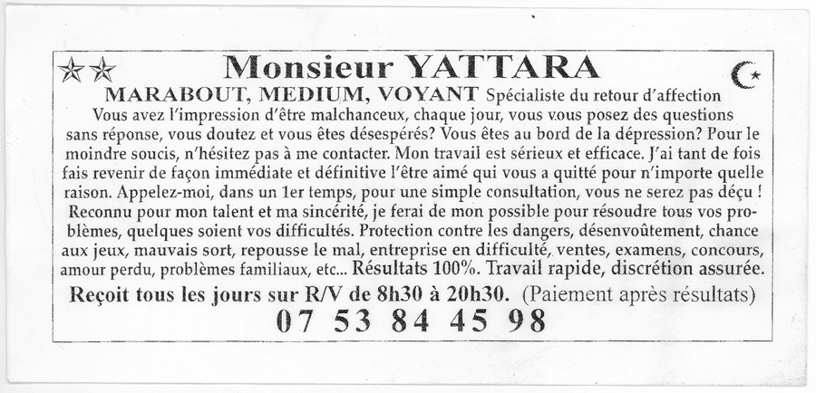 Cliquez pour voir la fiche dtaille de YATTARA