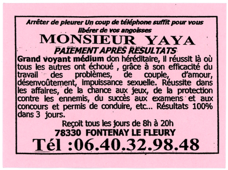 Cliquez pour voir la fiche dtaille de YAYA