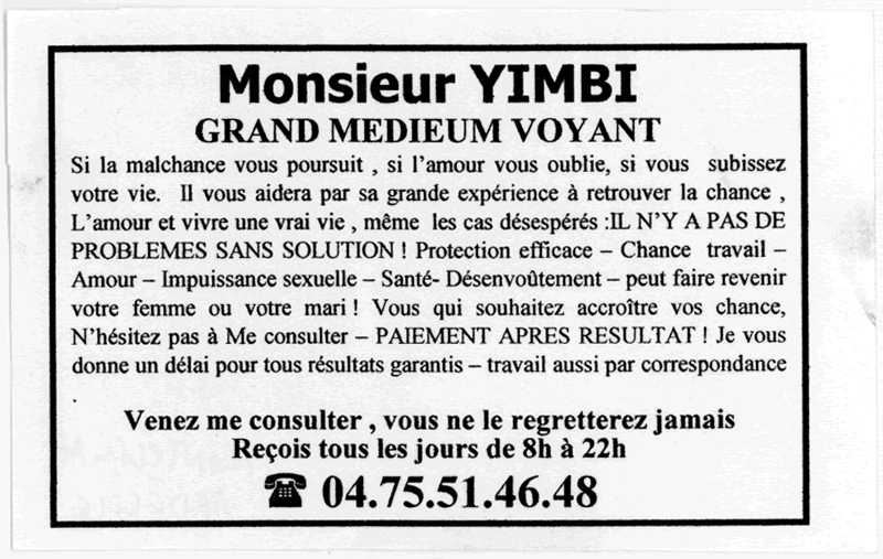 Cliquez pour voir la fiche dtaille de YIMBI