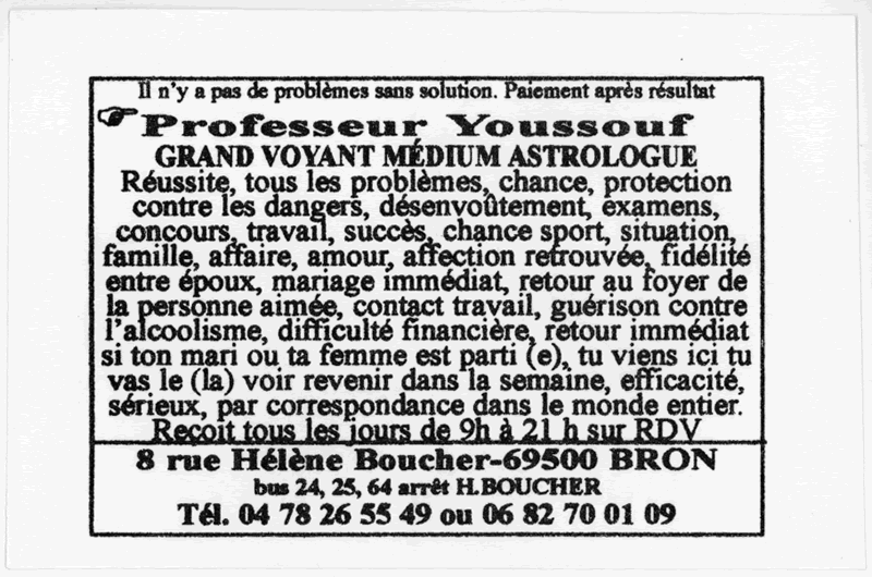 Professeur YOUSSOUF, Lyon