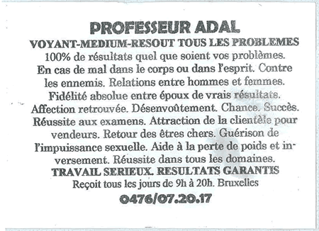 Cliquez pour voir la fiche dtaille de ADAL