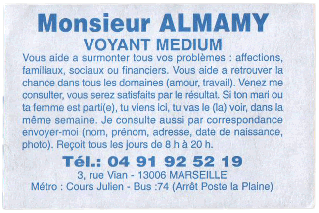 Cliquez pour voir la fiche dtaille de ALMAMY