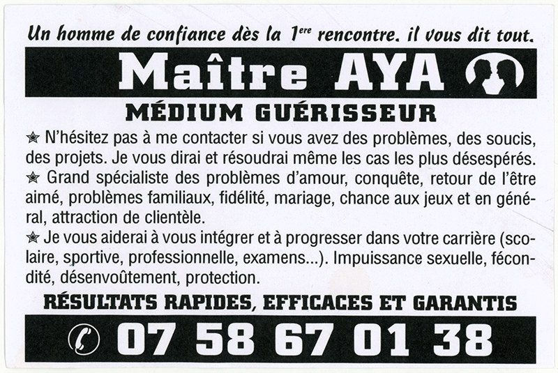 Maître AYA, (indéterminé)