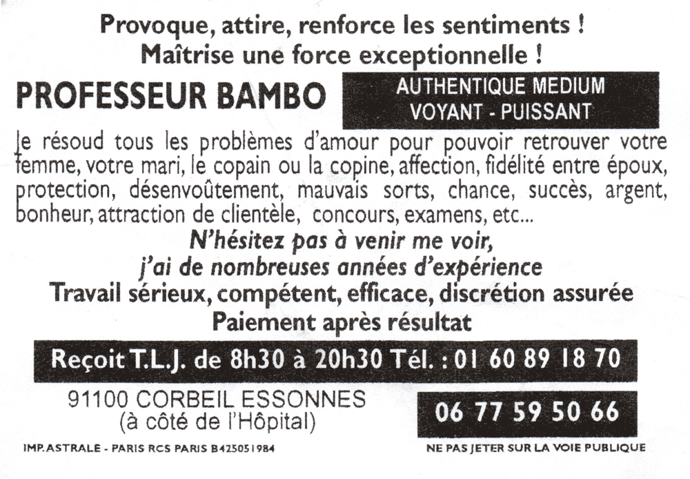 Cliquez pour voir la fiche dtaille de BAMBO