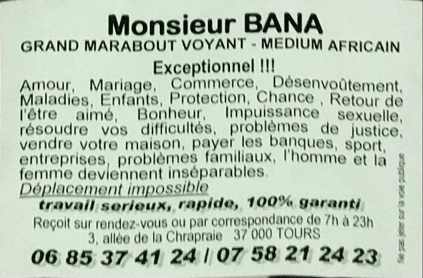 Cliquez pour voir la fiche dtaille de BANA