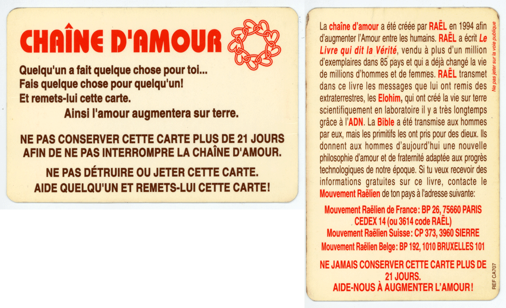 CHAÎNE D