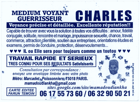 Cliquez pour voir la fiche dtaille de CHARLES