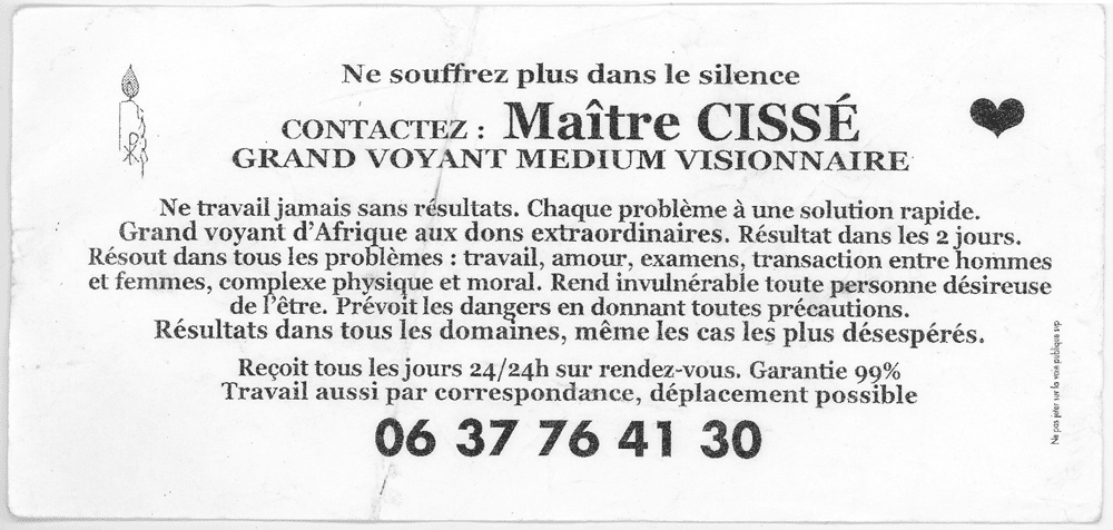 Maître CISSÉ, (indéterminé)
