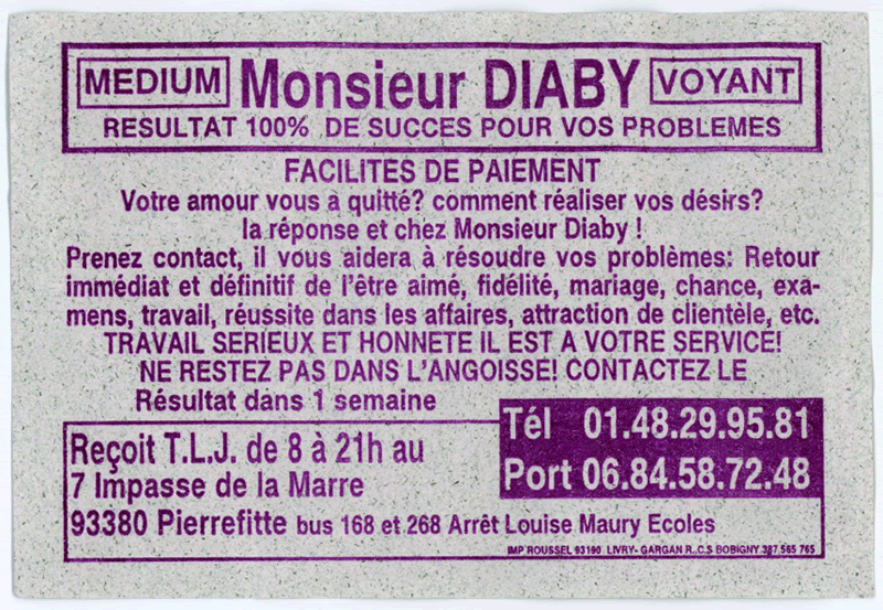 Cliquez pour voir la fiche dtaille de DIABY