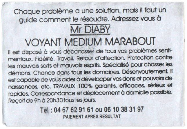 Monsieur DIABY, Hérault, Montpellier