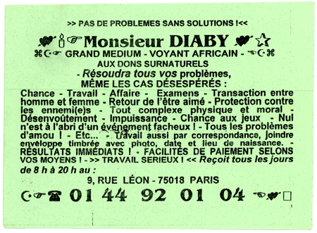 Cliquez pour voir la fiche dtaille de DIABY