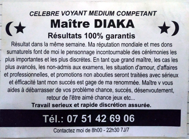 Maître DIAKA, (indéterminé)