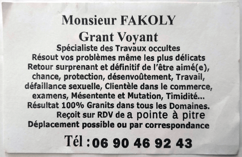 Cliquez pour voir la fiche dtaille de FAKOLY