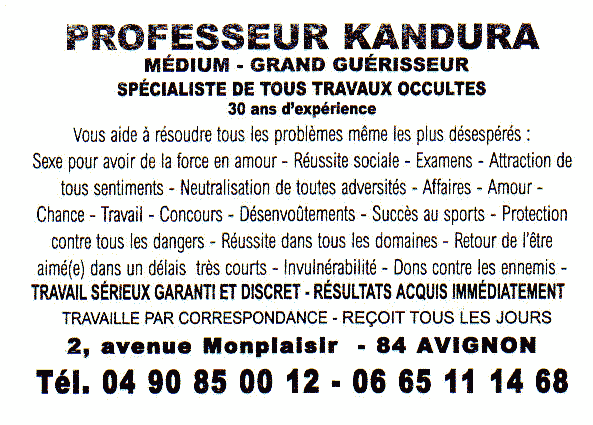 Cliquez pour voir la fiche dtaille de KANDURA