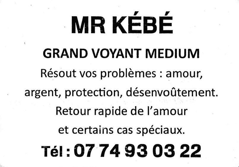 Monsieur KÉBÉ, Le Mans