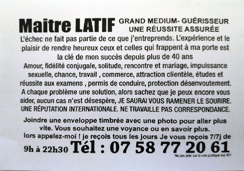 Maître LATIF, (indéterminé)