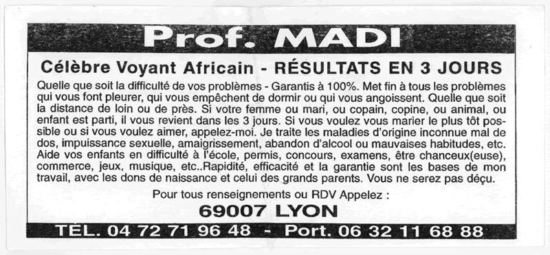 Cliquez pour voir la fiche dtaille de MADI