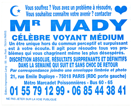 Cliquez pour voir la fiche dtaille de MADY