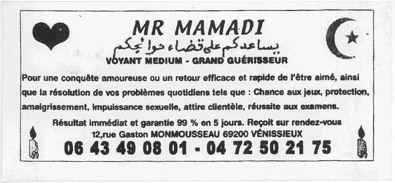 Cliquez pour voir la fiche dtaille de MAMADI