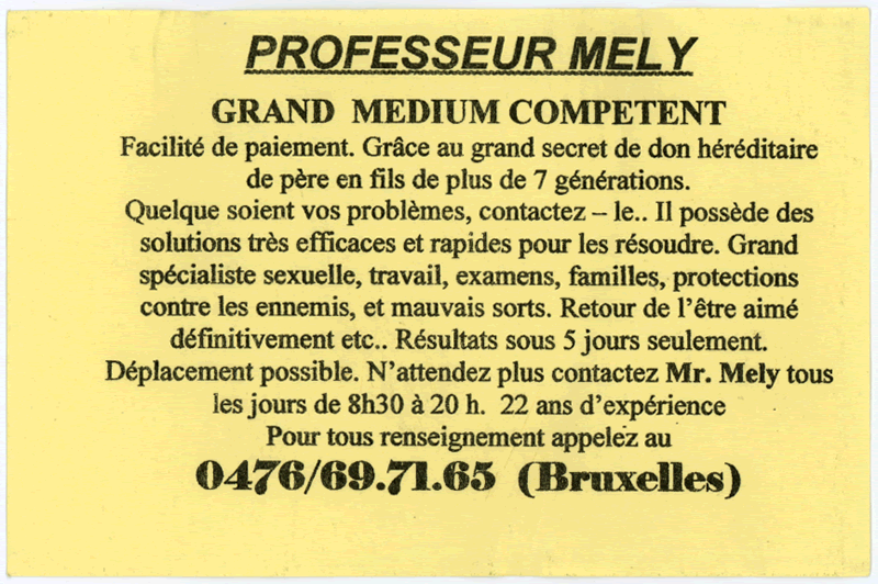 Cliquez pour voir la fiche dtaille de MELY