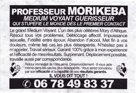 Cliquez pour voir la fiche dtaille de MORIKEBA