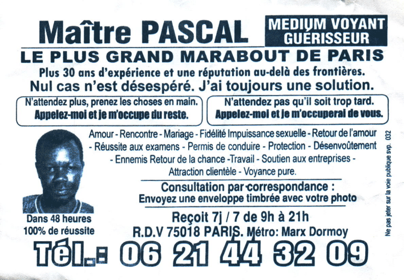 Maître PASCAL, Paris