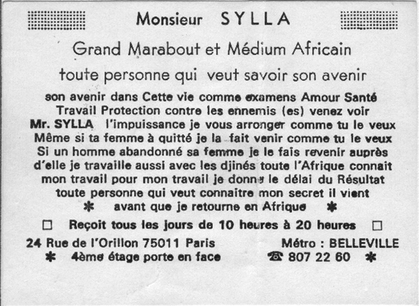 Cliquez pour voir la fiche dtaille de SYLLA