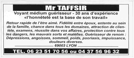 Cliquez pour voir la fiche dtaille de TAFFSIR