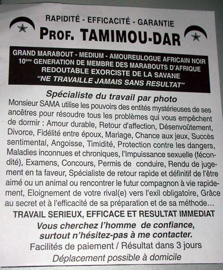 Professeur TAMIMOU-DAR, Marseille