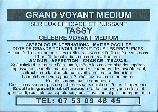 TASSY, Val de Marne